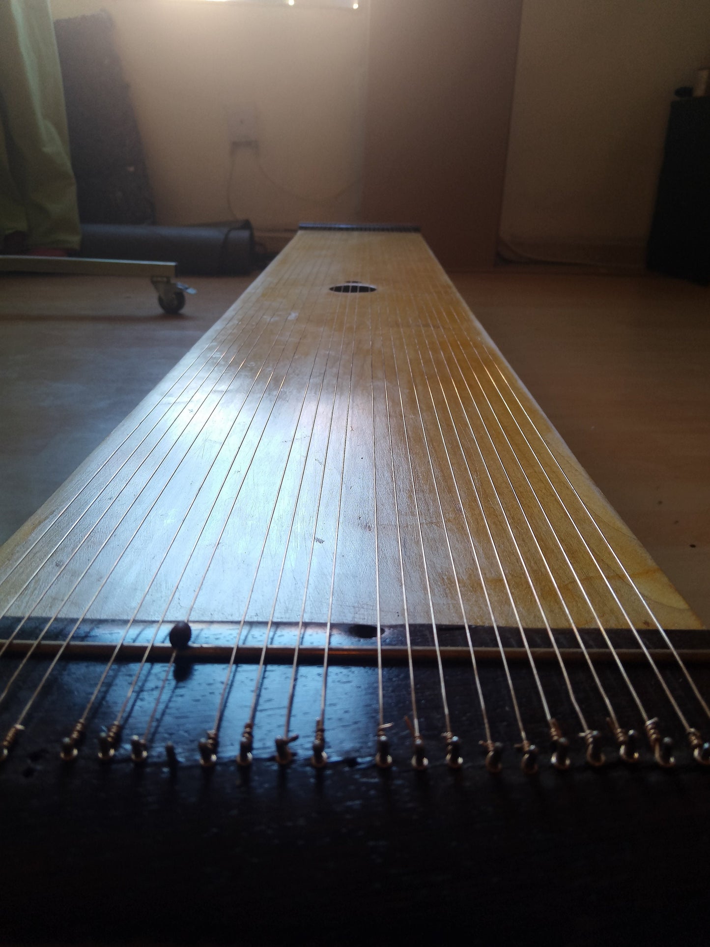Monochord 24-saitig// Monochord 150 cm Unikat Handarbeit
