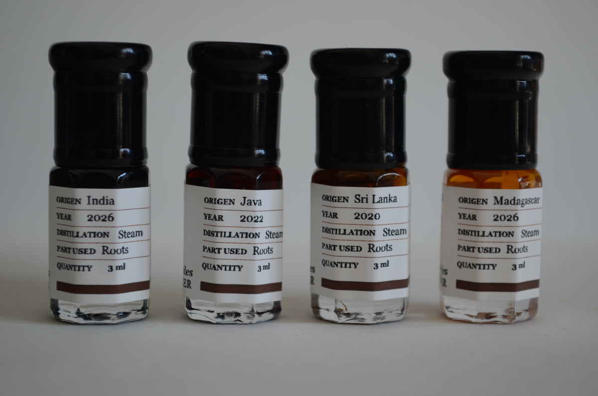 Discovery set vetiver 4x3 ml